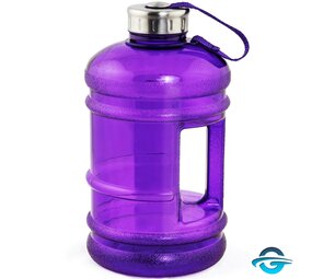 MAGS Sportflasche XXL inkl. Griff - Purple - 27cm - 2200ml