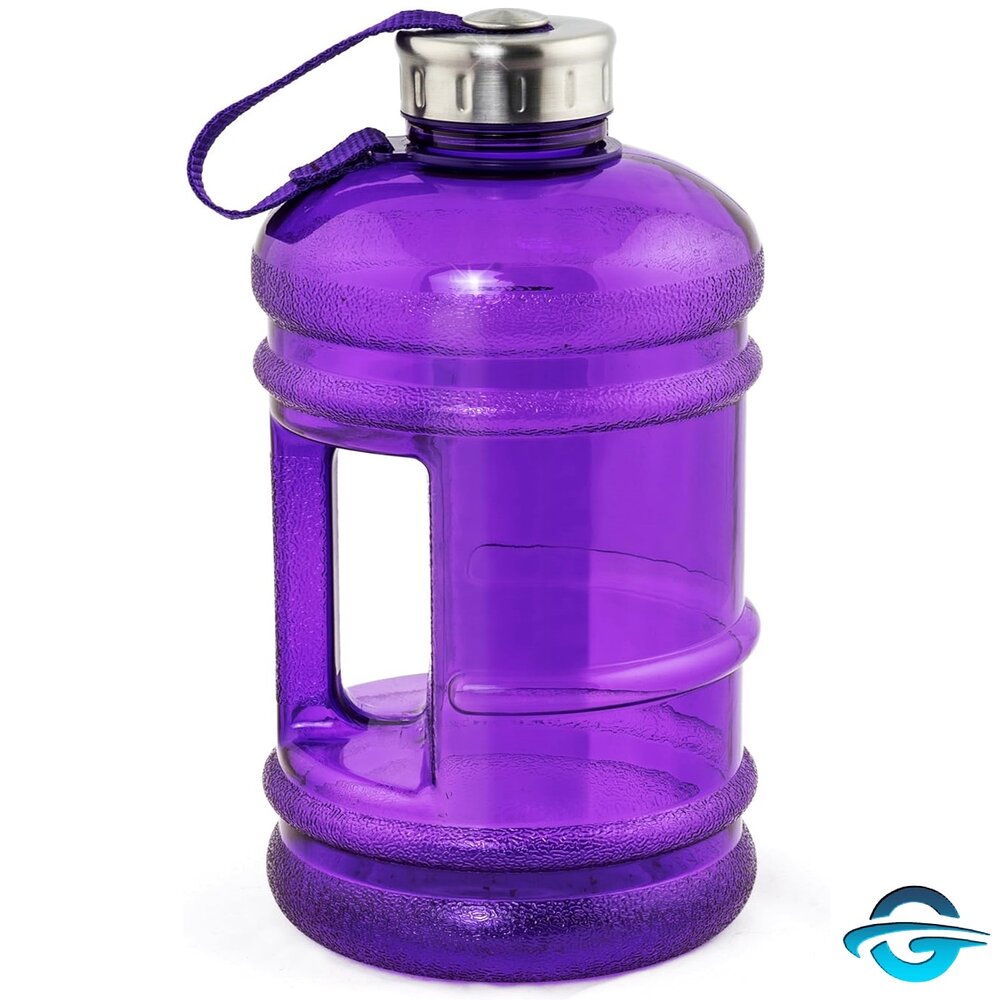 MAGS Mags - Sportflasche XXL inkl. Griff - Purple - 27cm - 2200ml MAGS Mags - Sportflasche XXL inkl. Griff - Purple - 27cm - 2200ml