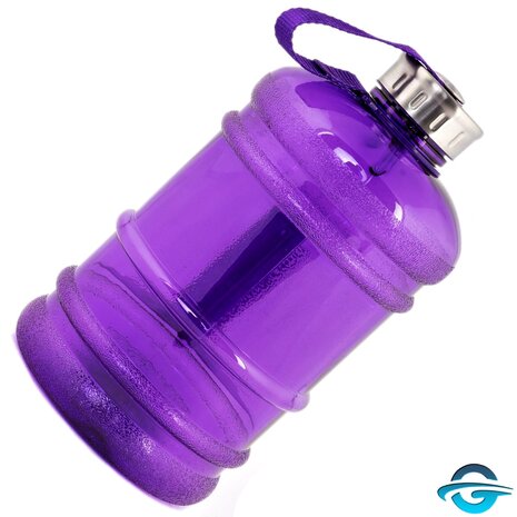 MAGS Mags - Sportflasche XXL inkl. Griff - Purple - 27cm - 2200ml MAGS Mags - Sportflasche XXL inkl. Griff - Purple - 27cm - 2200ml