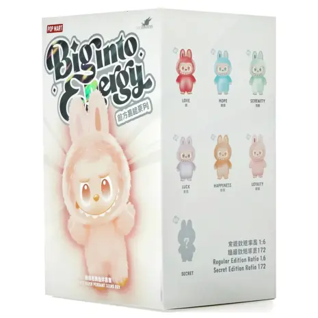 POP MART POP MART Labubu Big Into Energy Plüsch-Anhänger Mystery Blind Box (Original mit QR-Verifizierung) POP MART POP MART Labubu Big Into Energy Plüsch-Anhänger Mystery Blind Box (Original mit QR-Verifizierung)