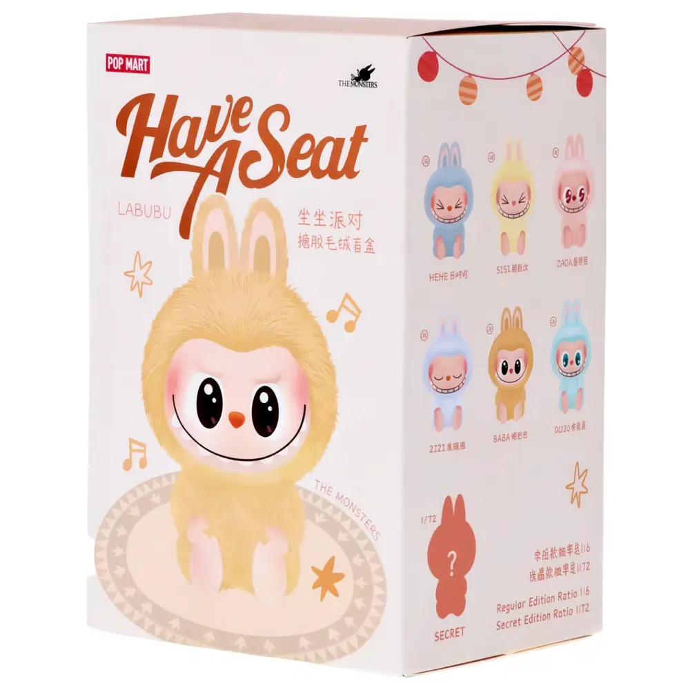 POP MART POP MART Labubu Have A Seat Plüsch-Anhänger Mystery Blind Box (Original mit QR-Verifizierung) POP MART POP MART Labubu Have A Seat Plüsch-Anhänger Mystery Blind Box (Original mit QR-Verifizierung)