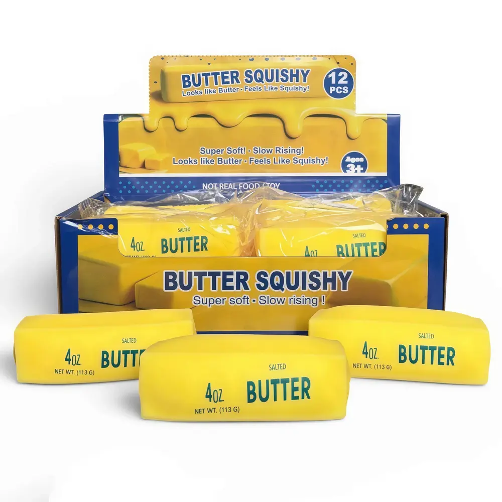 W&Q Anti-Stress Butter Squeezy – Soft-Füllung im Dumpling Stil TikTok Trend Spielzeug (11 cm) W&Q Anti-Stress Butter Squeezy – Soft-Füllung im Dumpling Stil TikTok Trend Spielzeug (11 cm)