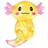 Anti-Stress Stretchies Axolotl Squishy Yellow (9 cm)