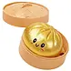 W&Q Mystery Dumpling Squishy Bun Teigtasche – Fidget Toy Knautschspielzeug mit zäher Maltose-Füllung TikTok Trend (5,3 cm)