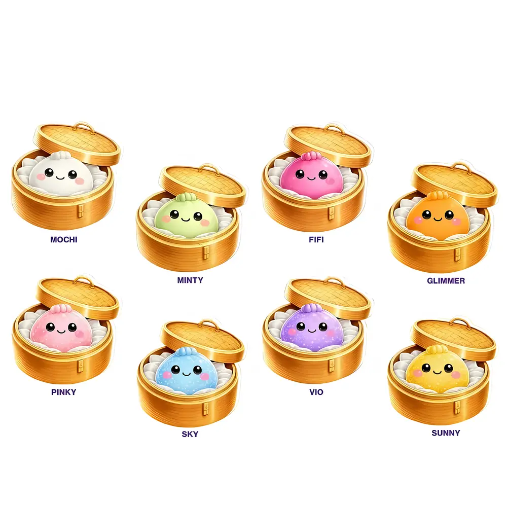 JoyToy Squeez'a XXL Dumpling Squishy - Fidget Toy Mystery Blind Box TikTok Trend (10 cm) JoyToy Squeez'a XXL Dumpling Squishy - Fidget Toy Mystery Blind Box TikTok Trend (10 cm)