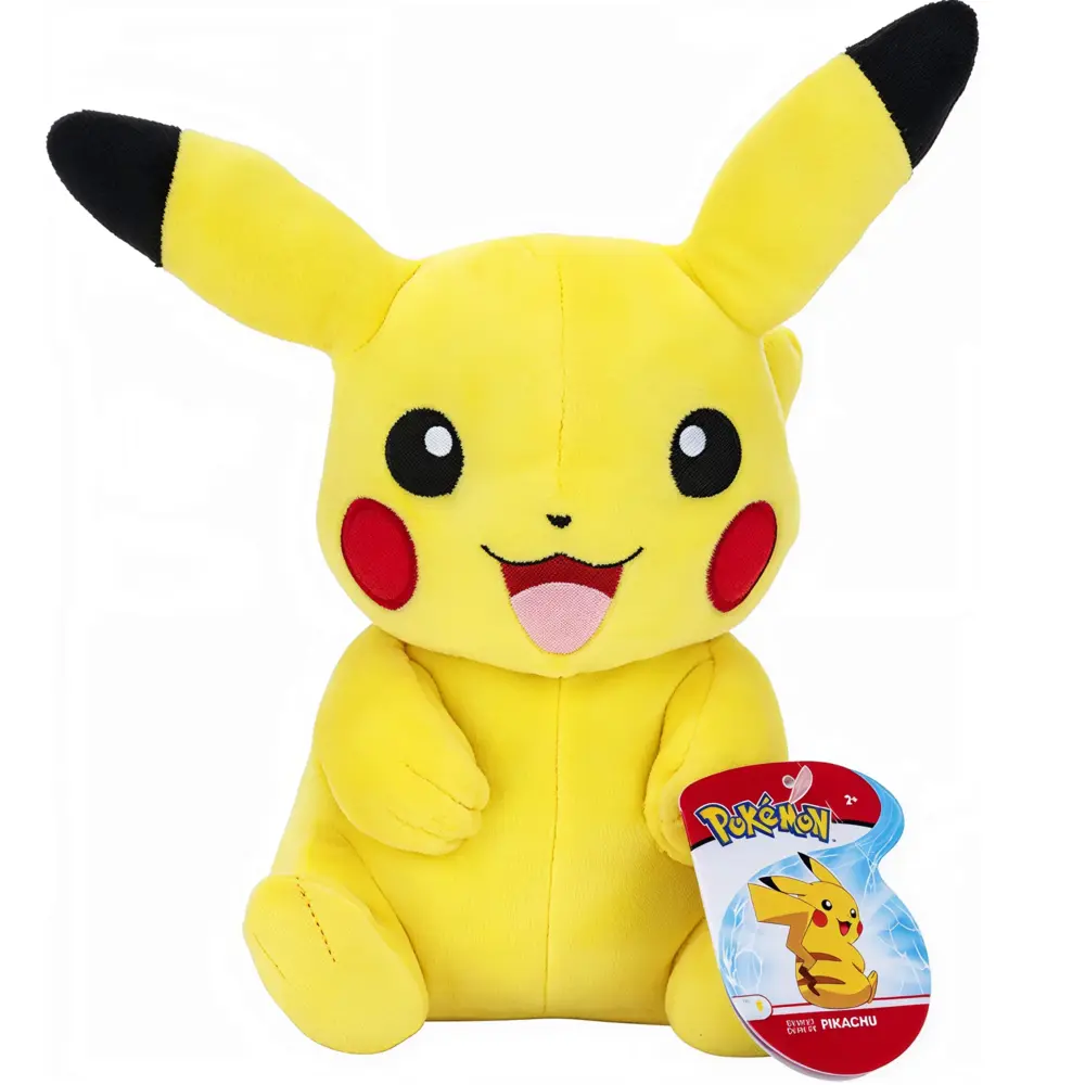 Pokémon Pokémon Pikachu Kuscheltier (20 cm) – Original Jazwares Plüschtier & Stofftier