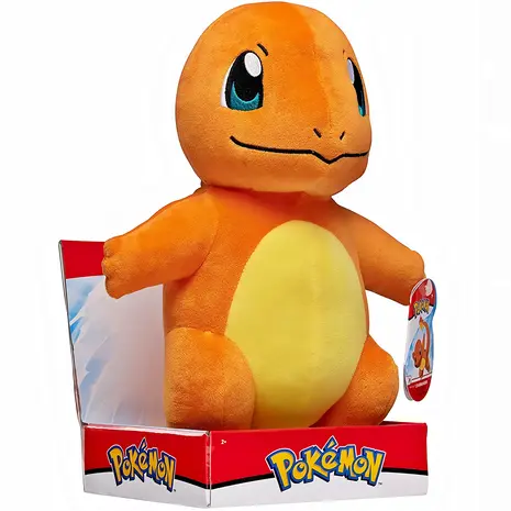 Pokémon Pokémon Glumanda Kuscheltier (20 cm) – Original Jazwares Plüschtier & Stofftier Pokémon Pokémon Glumanda Kuscheltier (20 cm) – Original Jazwares Plüschtier & Stofftier