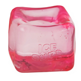 Out of the Blue Ice Cube Squishy Antistress Eiswürfel Rot (5,5 cm)
