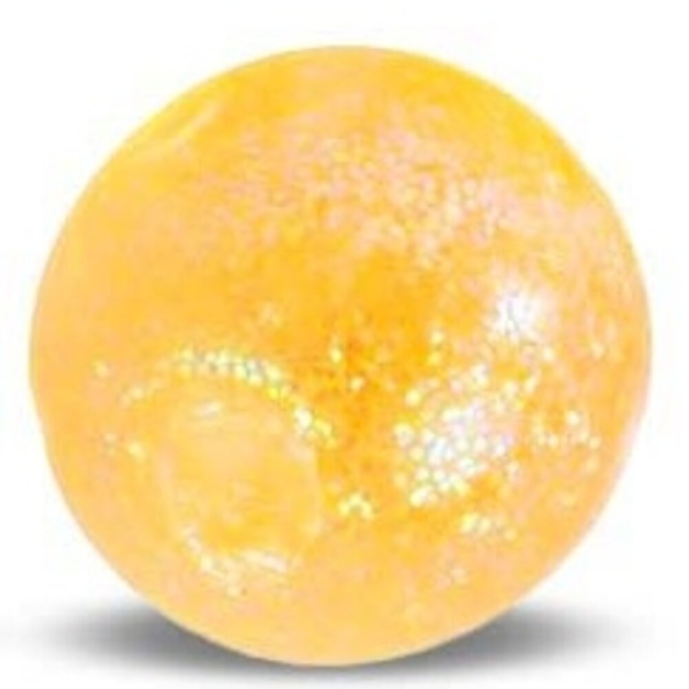 Toi Toys Ice Ball Glitter Sugar Squishy Anti-Stress Maltose Eisball Orange - Fidget Toy Squeeze Ball TikTok Trend (5,5 cm)