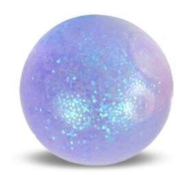 Toi Toys Ice Ball Glitter Sugar Squishy Anti-Stress Maltose Eisball Lila (5,5 cm)