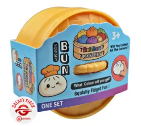 W&Q Mystery Dumpling Squishy Bun Teigtasche (5,3 cm) W&Q Mystery Dumpling Squishy Bun Teigtasche (5,3 cm)