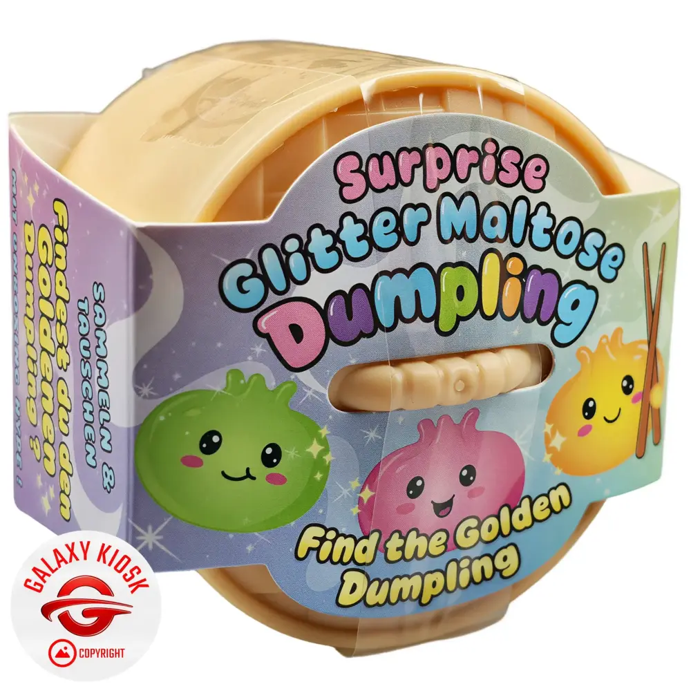 Trendhaus Glitzer-Maltose-Dumpling Squishy - Fidget Toy Mystery Surprise Bambus-Box TikTok Trend (6 cm) Trendhaus Glitzer-Maltose-Dumpling Squishy - Fidget Toy Mystery Surprise Bambus-Box TikTok Trend (6 cm)