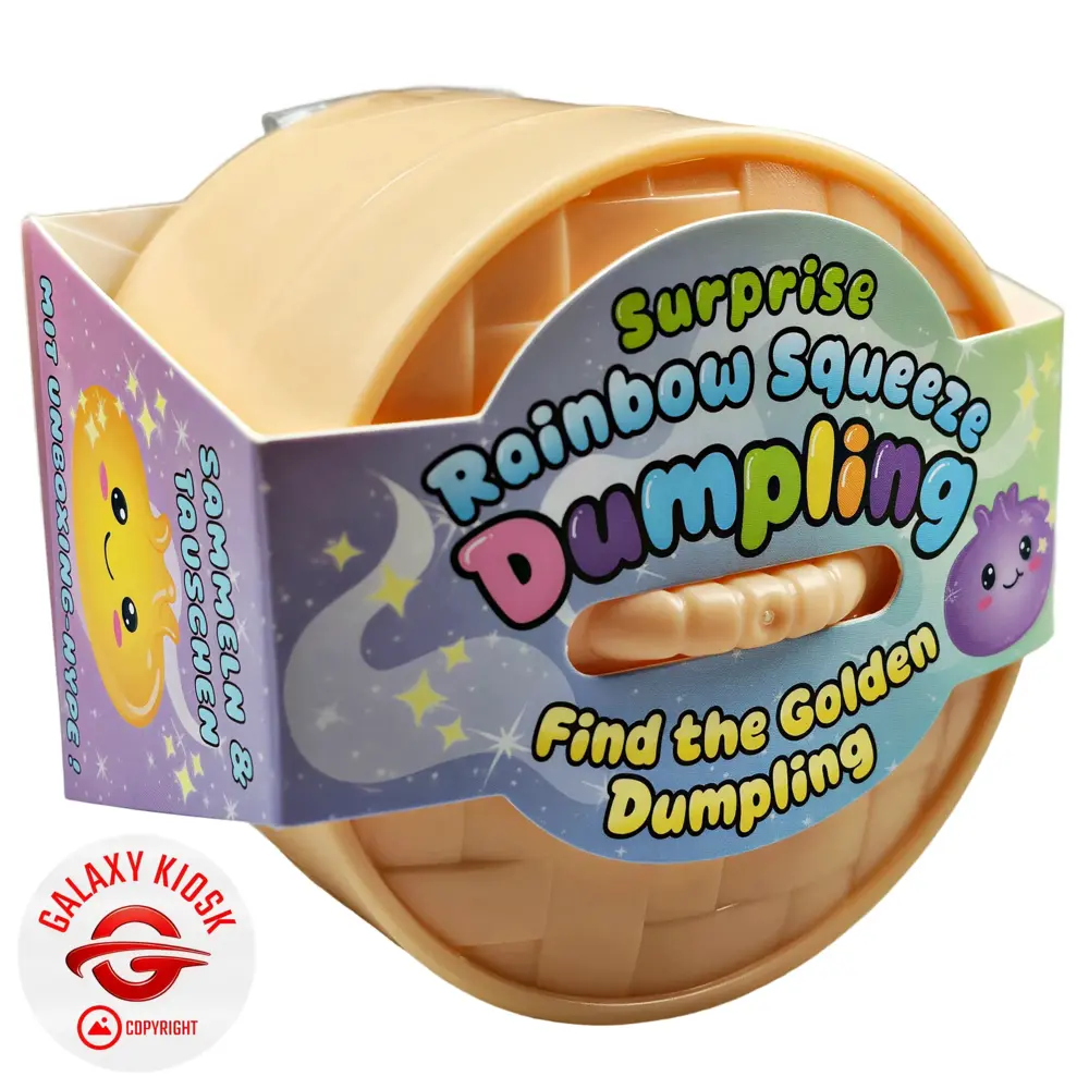 Trendhaus Rainbow Squeeze Soft-Dumpling Squishy - Fidget Toy Mystery Blind Box TikTok Trend (6 cm) Trendhaus Rainbow Squeeze Soft-Dumpling Squishy - Fidget Toy Mystery Blind Box TikTok Trend (6 cm)