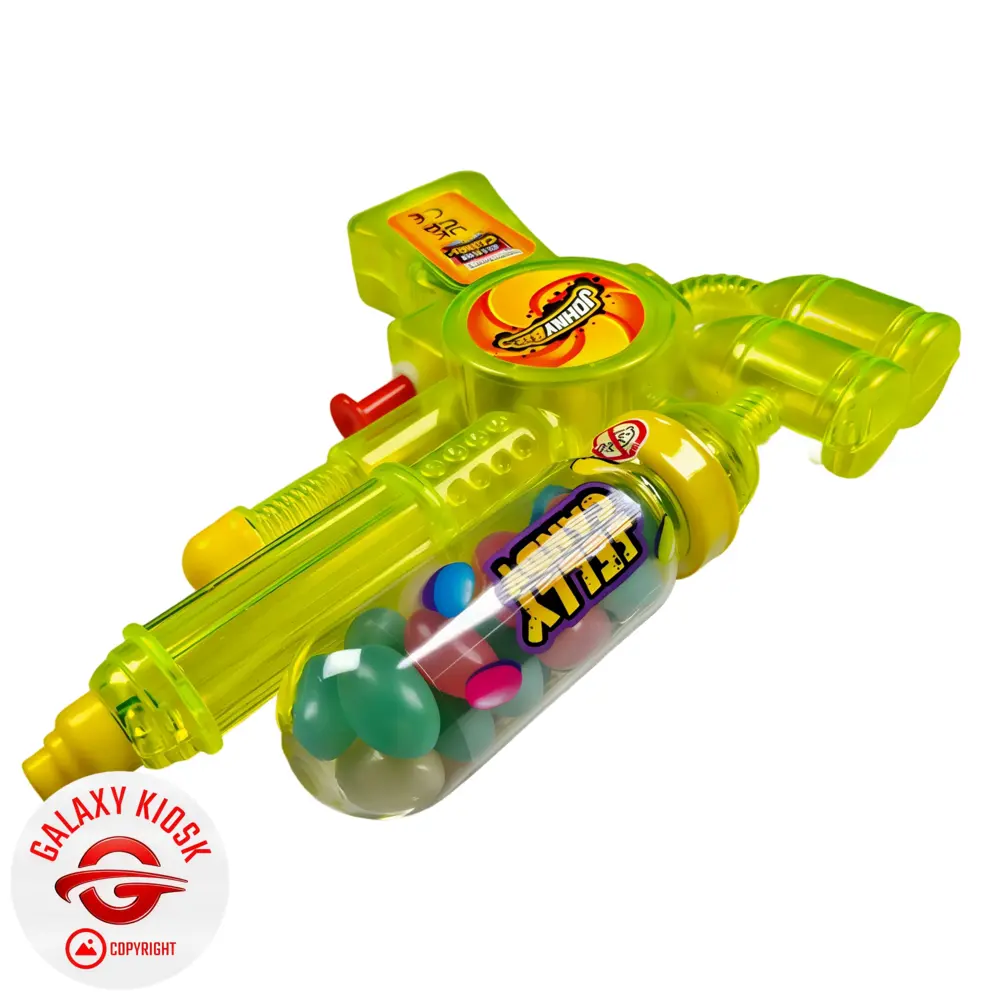 Johny Bee Water Gun Jelly Candy Yellow Green 20g – Wasserpistole mit Süßigkeiten Johny Bee Water Gun Jelly Candy Yellow Green 20g – Wasserpistole mit Süßigkeiten