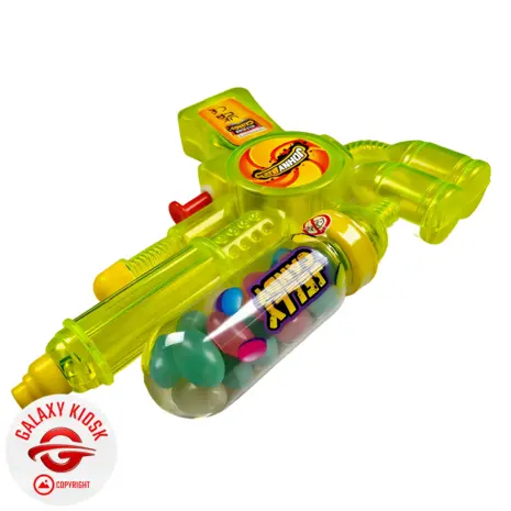 Johny Bee Water Gun Jelly Candy Yellow Green 20g – Wasserpistole mit Süßigkeiten Johny Bee Water Gun Jelly Candy Yellow Green 20g – Wasserpistole mit Süßigkeiten