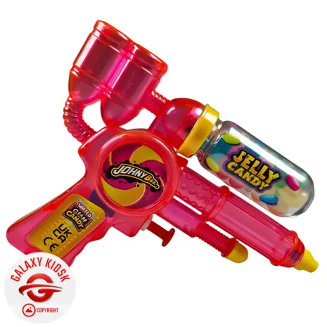 Johny Bee Water Gun Jelly Candy Red 20g – Wasserpistole mit Süßigkeiten