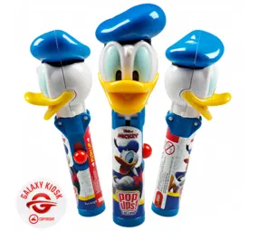 BIP Pop Ups Disney Lollipop Dagobert Duck 10g BIP Pop Ups Disney Lollipop Dagobert Duck 10g