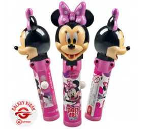 BIP Pop Ups Disney Lollipop Minnie Mouse 10g BIP Pop Ups Disney Lollipop Minnie Mouse 10g