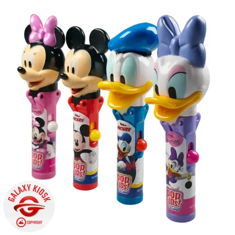 BIP Pop Ups Disney Lollipop Minnie Mouse 10g – Lutscher mit Spielzeug-Schutzhülle