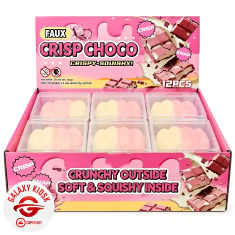 Sun-Vi Wax Cracking ASMR Wavy Crispy Squishy (9 cm) – TikTok Trend Antistress Fidget Toy Sun-Vi Wax Cracking ASMR Wavy Crispy Squishy (9 cm) – TikTok Trend Antistress Fidget Toy