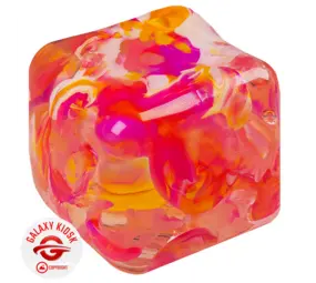 Fun Trading Squishy Ice Cube Maltose Würfel Rot (6 cm)