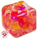 Fun Trading Squishy Ice Cube Maltose Würfel Rot 6 cm – TikTok Anti-Stress Spielzeug