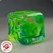 Fun Trading Squishy Ice Cube Maltose Würfel Grün 6 cm – TikTok Anti-Stress Spielzeug