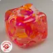Fun Trading Squishy Ice Cube Maltose Würfel Rot 6 cm – TikTok Anti-Stress Spielzeug