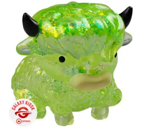 Fun Trading Stretchy Glitzer Kuh Squishy Grün 7 cm Fun Trading Stretchy Glitzer Kuh Squishy Grün 7 cm