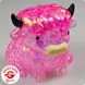 Fun Trading Stretchy Glitzer Kuh Squishy Pink – TikTok Anti-Stress Spielzeug im Highland Cow Look