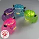 Fun Trading Stretchy Glitzer Kuh Squishy Blau – TikTok Anti-Stress Spielzeug im Highland Cow Look