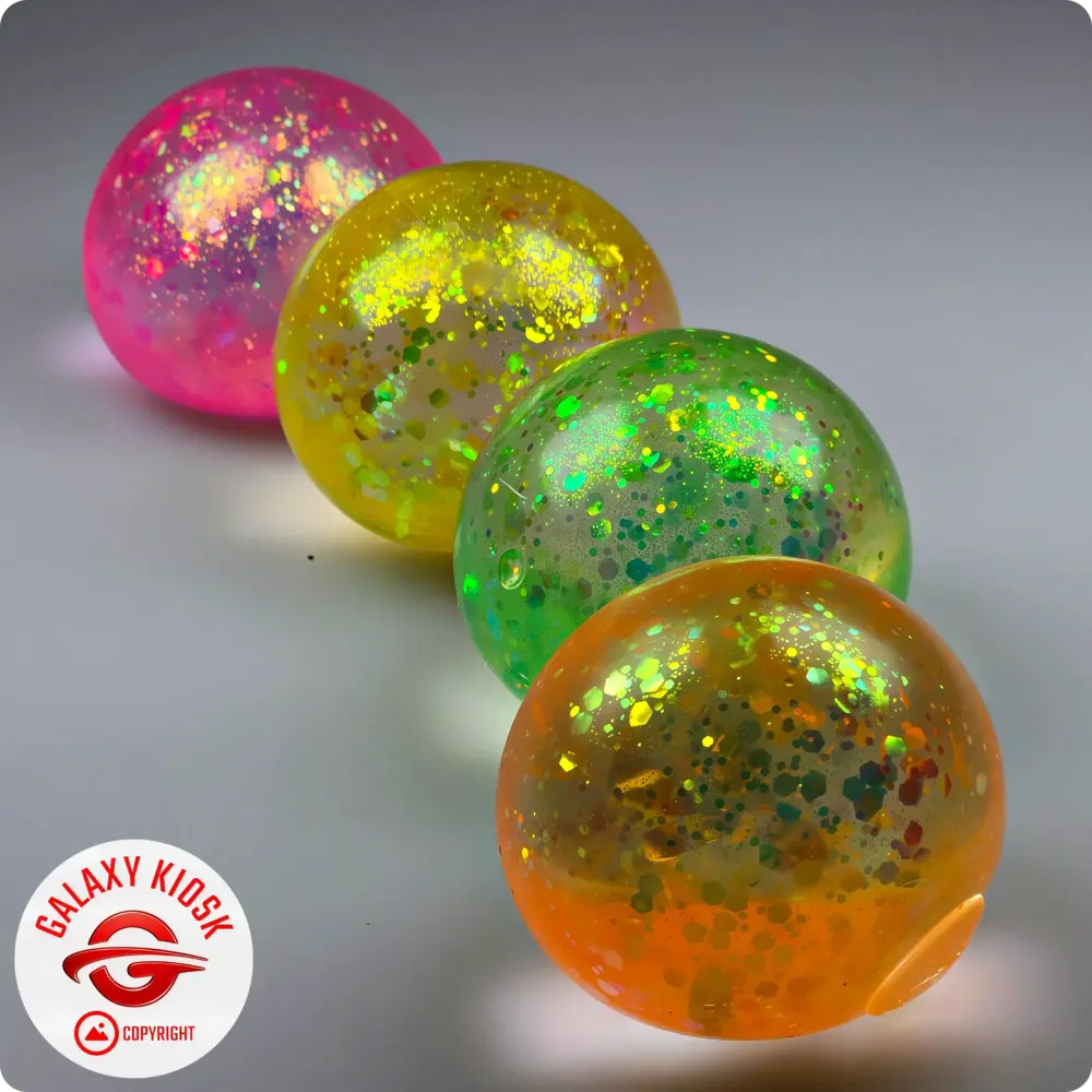 Fun Trading Squishy Ice Ball Maltose Glitzer Ball Grün – TikTok Anti-Stress Spielzeug im Eisball Look Fun Trading Squishy Ice Ball Maltose Glitzer Ball Grün – TikTok Anti-Stress Spielzeug im Eisball Look