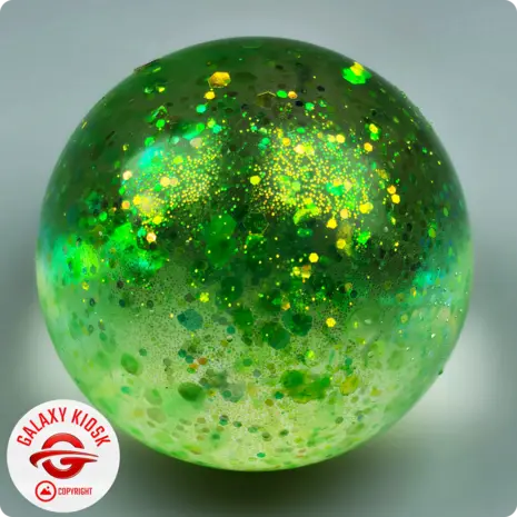 Fun Trading Squishy Ice Ball Maltose Glitzer Ball Grün – TikTok Anti-Stress Spielzeug im Eisball Look Fun Trading Squishy Ice Ball Maltose Glitzer Ball Grün – TikTok Anti-Stress Spielzeug im Eisball Look