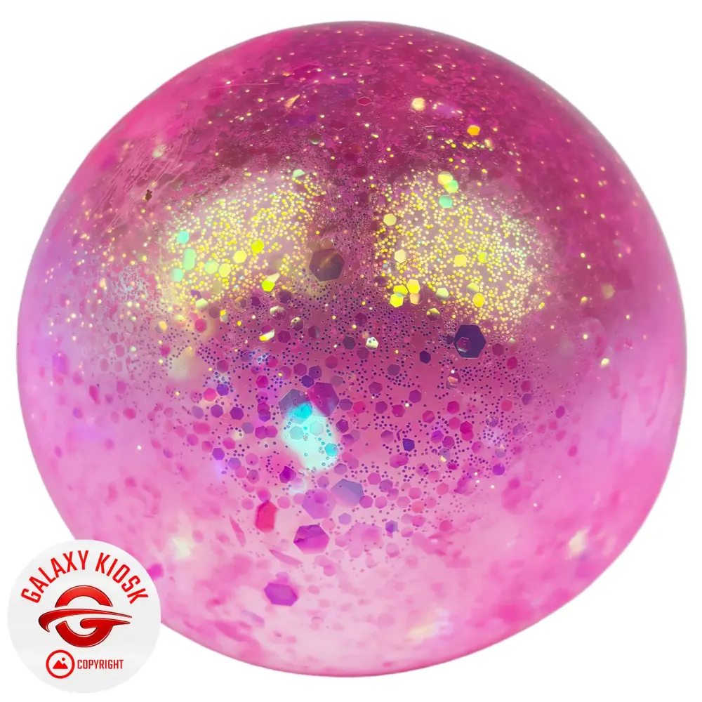 Fun Trading Squishy Ice Ball Maltose Glitzer Ball Pink – TikTok Anti-Stress Spielzeug im Eisball Look Fun Trading Squishy Ice Ball Maltose Glitzer Ball Pink – TikTok Anti-Stress Spielzeug im Eisball Look