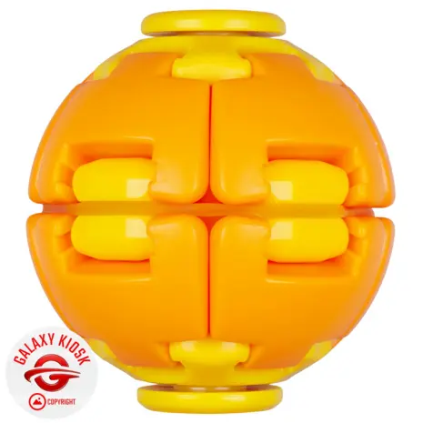 Sun-Vi Fidget Ball 3D Spinner Kreisel Orange Gelb – Anti-Stress Spielzeug & Press-to-Spin Ball (6 cm) Sun-Vi Fidget Ball 3D Spinner Kreisel Orange Gelb – Anti-Stress Spielzeug & Press-to-Spin Ball (6 cm)