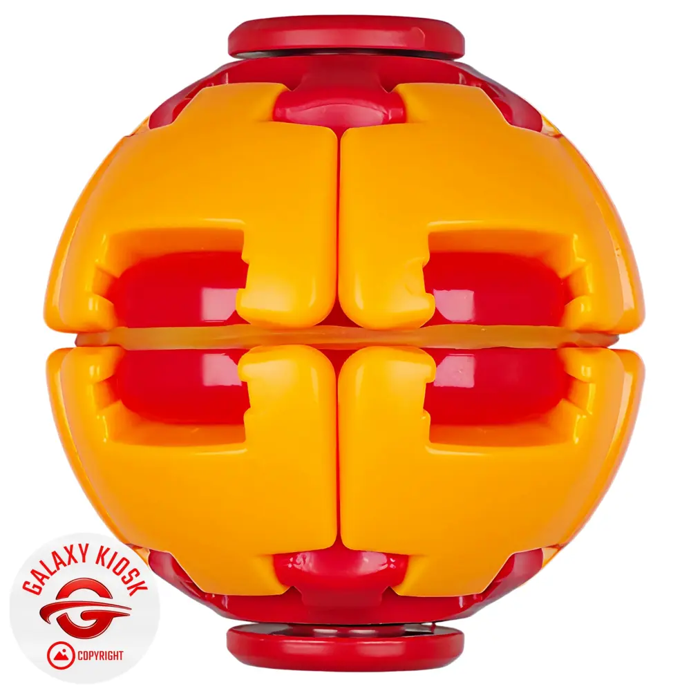Sun-Vi Fidget Ball 3D Spinner Kreisel Orange Rot – Anti-Stress Spielzeug & Press-to-Spin Ball (6 cm) Sun-Vi Fidget Ball 3D Spinner Kreisel Orange Rot – Anti-Stress Spielzeug & Press-to-Spin Ball (6 cm)