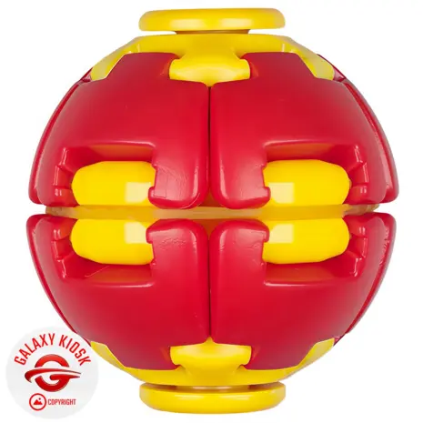 Sun-Vi Fidget Ball 3D Spinner Kreisel Rot Gelb – Anti-Stress Spielzeug & Press-to-Spin Ball (6 cm) Sun-Vi Fidget Ball 3D Spinner Kreisel Rot Gelb – Anti-Stress Spielzeug & Press-to-Spin Ball (6 cm)
