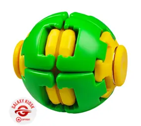 Sun-Vi Fidget Ball 3D Spinner Kreisel Grün Gelb (6 cm) Sun-Vi Fidget Ball 3D Spinner Kreisel Grün Gelb (6 cm)