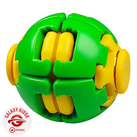 Sun-Vi Fidget Ball 3D Spinner Kreisel Grün Gelb – Anti-Stress Spielzeug & Press-to-Spin Ball (6 cm) Sun-Vi Fidget Ball 3D Spinner Kreisel Grün Gelb – Anti-Stress Spielzeug & Press-to-Spin Ball (6 cm)