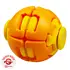 Fidget Ball 3D Spinner Kreisel Orange Gelb (6 cm)