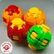Sun-Vi Fidget Ball 3D Spinner Kreisel Rot Gelb – Anti-Stress Spielzeug & Press-to-Spin Ball (6 cm) Sun-Vi Fidget Ball 3D Spinner Kreisel Rot Gelb – Anti-Stress Spielzeug & Press-to-Spin Ball (6 cm)