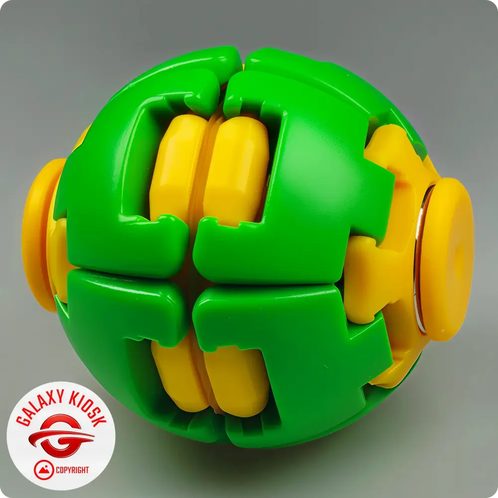 Sun-Vi Fidget Ball 3D Spinner Kreisel Grün Gelb – Anti-Stress Spielzeug & Press-to-Spin Ball (6 cm) Sun-Vi Fidget Ball 3D Spinner Kreisel Grün Gelb – Anti-Stress Spielzeug & Press-to-Spin Ball (6 cm)