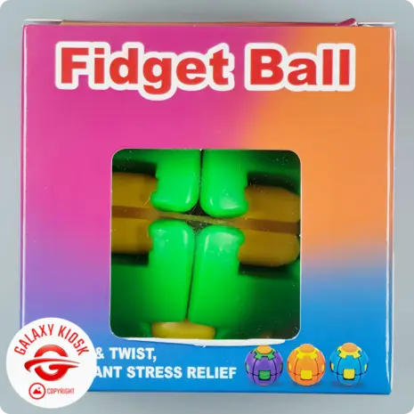 Sun-Vi Fidget Ball 3D Spinner Kreisel Grün Gelb – Anti-Stress Spielzeug & Press-to-Spin Ball (6 cm) Sun-Vi Fidget Ball 3D Spinner Kreisel Grün Gelb – Anti-Stress Spielzeug & Press-to-Spin Ball (6 cm)