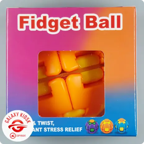 Sun-Vi Fidget Ball 3D Spinner Kreisel Orange Gelb – Anti-Stress Spielzeug & Press-to-Spin Ball (6 cm) Sun-Vi Fidget Ball 3D Spinner Kreisel Orange Gelb – Anti-Stress Spielzeug & Press-to-Spin Ball (6 cm)