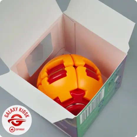 Sun-Vi Fidget Ball 3D Spinner Kreisel Orange Rot – Anti-Stress Spielzeug & Press-to-Spin Ball (6 cm) Sun-Vi Fidget Ball 3D Spinner Kreisel Orange Rot – Anti-Stress Spielzeug & Press-to-Spin Ball (6 cm)