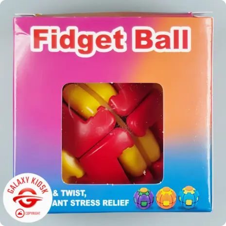 Sun-Vi Fidget Ball 3D Spinner Kreisel Rot Gelb – Anti-Stress Spielzeug & Press-to-Spin Ball (6 cm) Sun-Vi Fidget Ball 3D Spinner Kreisel Rot Gelb – Anti-Stress Spielzeug & Press-to-Spin Ball (6 cm)