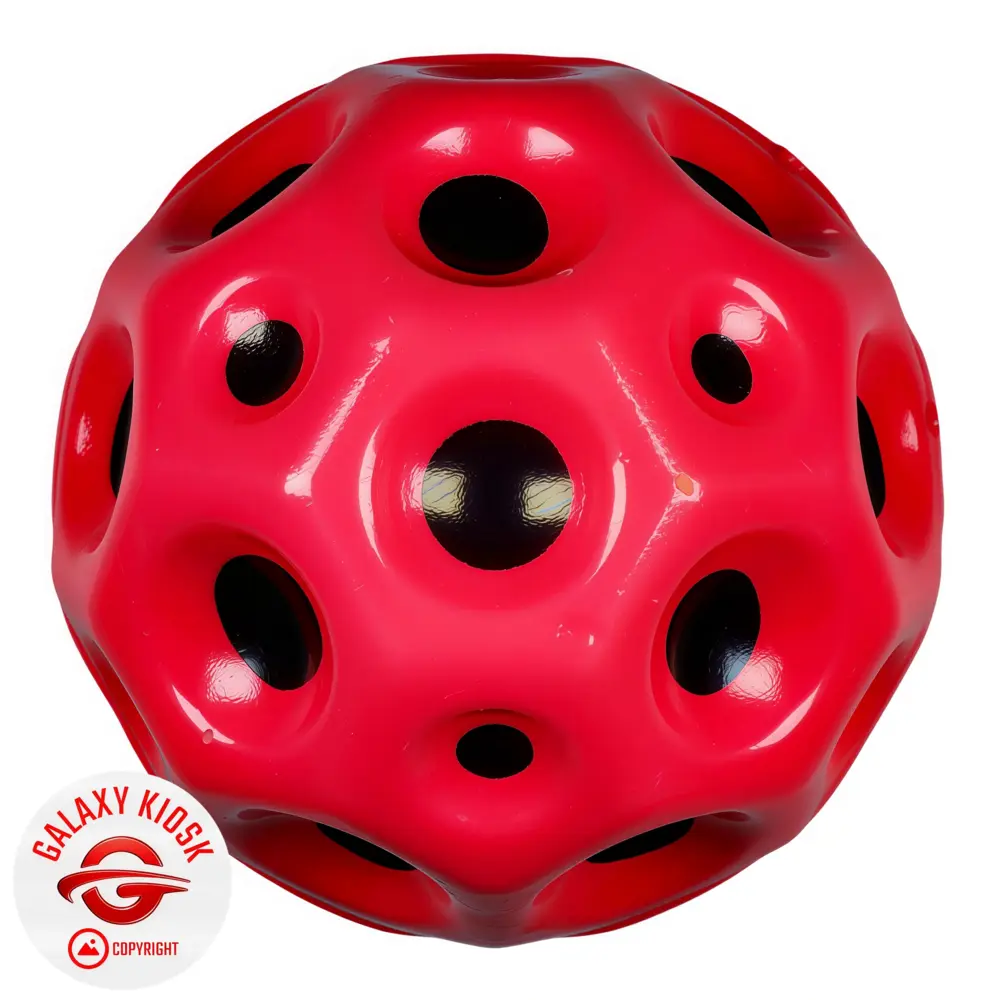 Trendy Baltic High Bounce Ball 7 cm Rot – Extrem hoch springender XXL Flummi