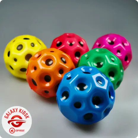 Trendy Baltic High Bounce Ball 7 cm Rot – Extrem hoch springender XXL Flummi