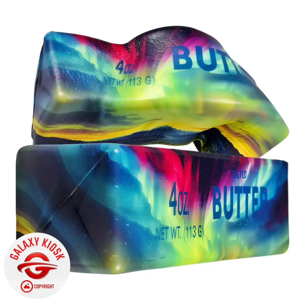 W&Q Anti-Stress Galaxy Butter Squishy – Slow-Rising Fidget Toy & TikTok Trend (13 cm)