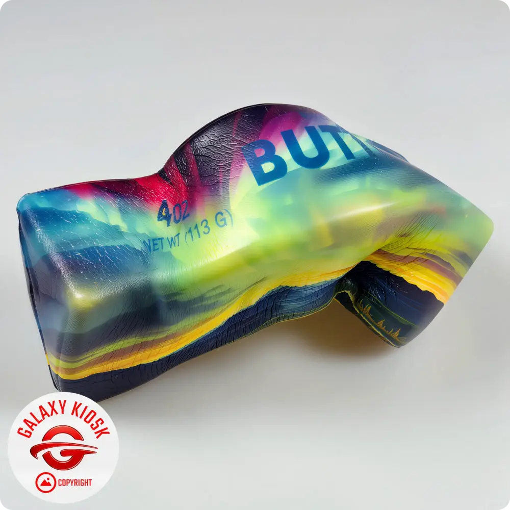 W&Q Anti-Stress Galaxy Butter Squishy – Slow-Rising Fidget Toy & TikTok Trend (13 cm)